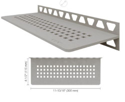 Schluter Shelf-W Square Stone Grey SWS1 D3 TSSG